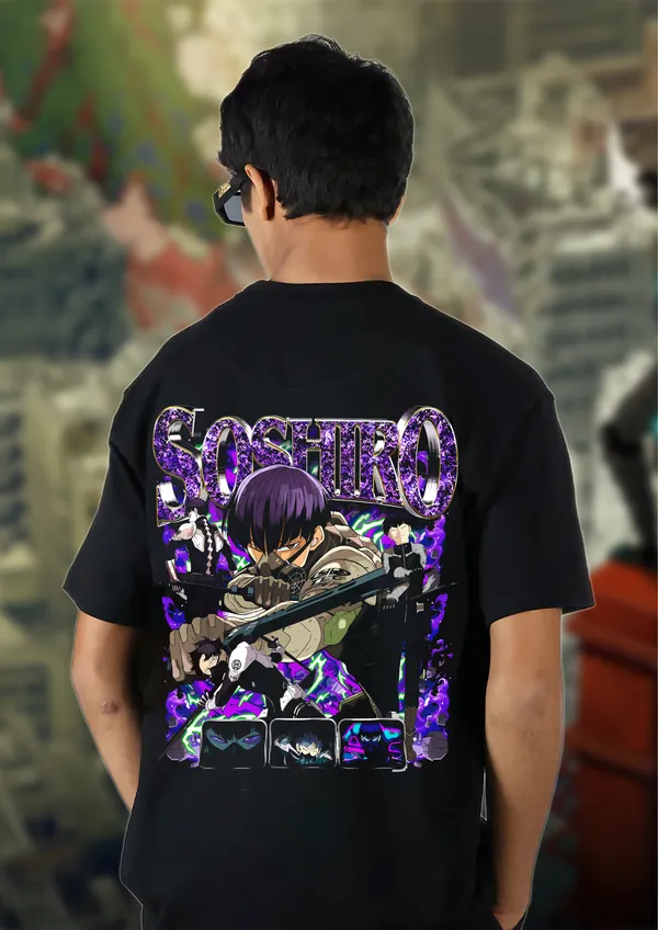 Black_Kaiju_No._8_Soshiro_Hoshina_Edition_Cotton_Premium_&_Elegant_Oversize_T-Shirt_For_Unisex