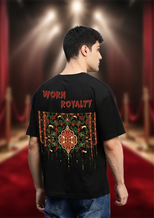 Black_Persian_Burn_Cotton_Oversized_T-Shirt_For_Unisex