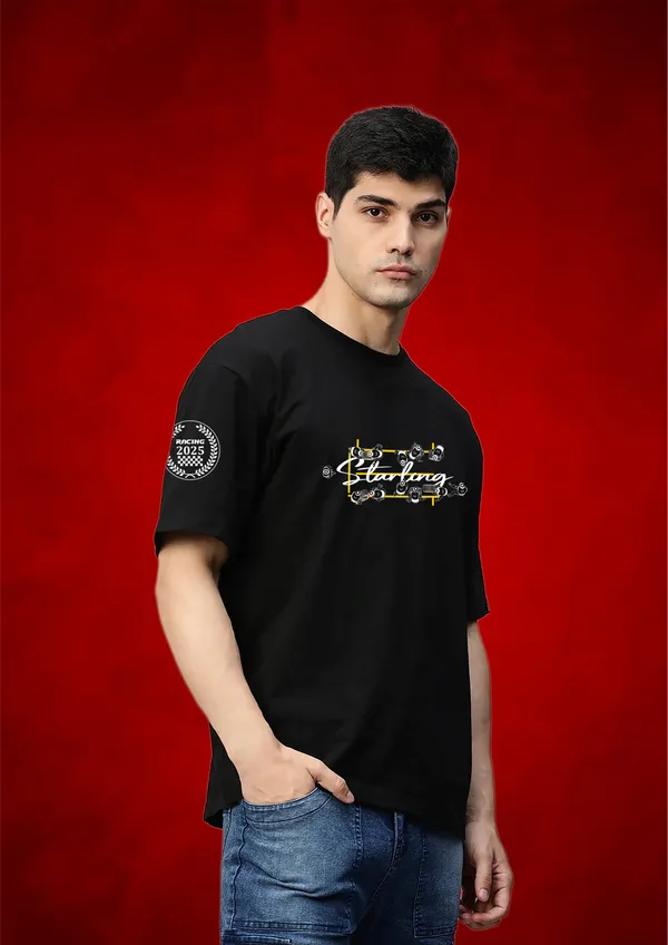 Black_Race_Mode_On_Cotton_Oversize_T-Shirt_For_Unisex