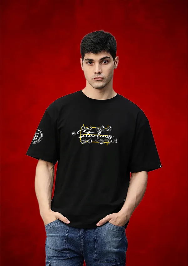Black_Race_Mode_On_Cotton_Oversize_T-Shirt_For_Unisex
