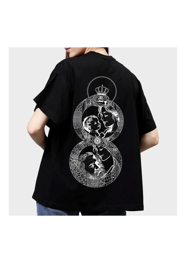 Black_Sacred_Bloodline_Cotton_Oversized_T-Shirt_For_Unisex