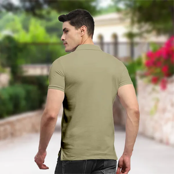 Beige_Solid_Cotton_Premium_&_Elegant_Polo_T-Shirt_For_Unisex