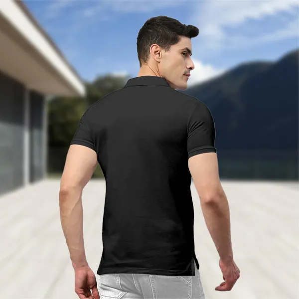 Black_Solid_Cotton_Premium_&_Elegant_Polo_T-Shirt_For_Unisex