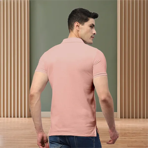 Pink_Solid_Cotton_Premium_&_Elegant_Polo_T-Shirt_For_Unisex