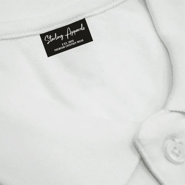 White_Solid_Cotton_Premium_&_Elegant_Polo_T-Shirt_For_Unisex