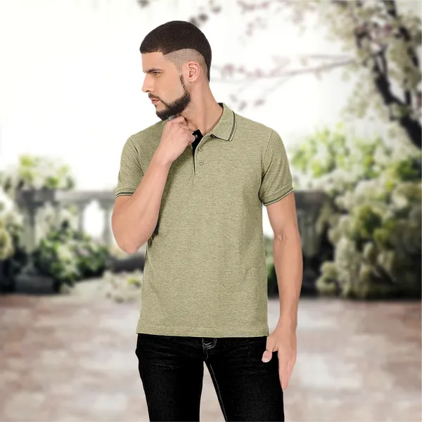 Beige_Tipping_Cotton_Premium_&_Elegant_Polo_T-Shirt_For_Unisex