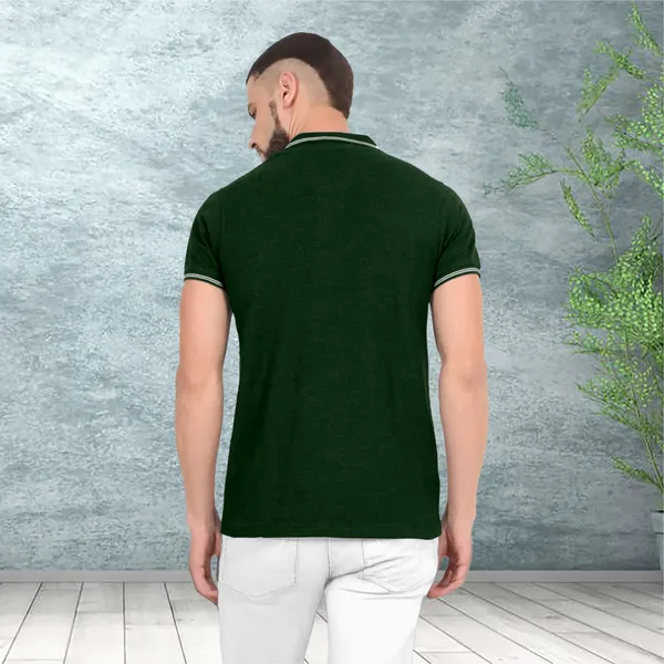 Military-Green_Tipping_Cotton_Premium_&_Elegant_Polo_T-Shirt_For_Unisex