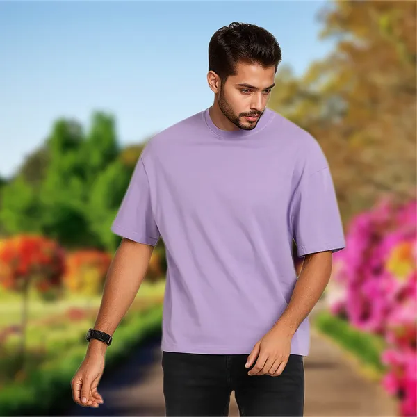 Lavender_Cotton_Essentials_Premium_&_Elegant_Oversize_T-Shirt_For_Unisex