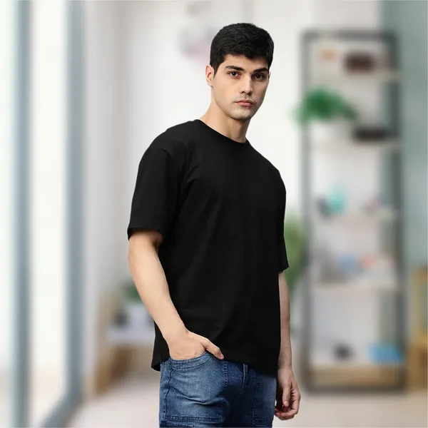 Black_Cotton_Essentials_Premium_&_Elegant_Oversize_T-Shirt_For_Unisex