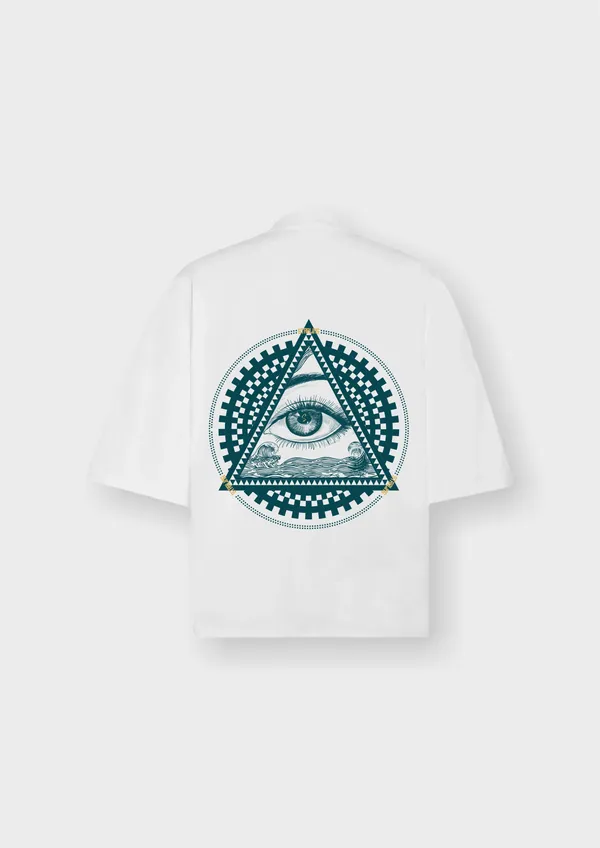 White_Starling_Insight_Cotton_Oversized_T-Shirt_For_Unisex