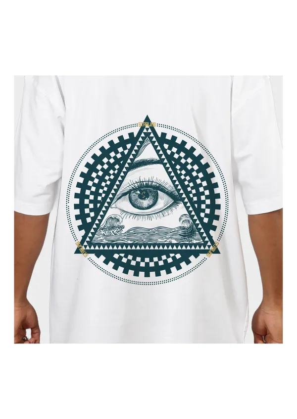 White_Starling_Insight_Cotton_Oversized_T-Shirt_For_Unisex