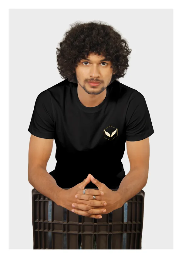 The_Black_Cotton_Premium_&_Elegant_Regular_Fit_T-Shirt_For_Unisex