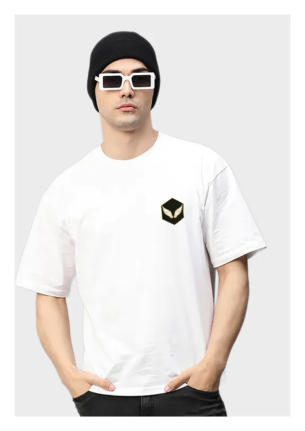 The_White_Cotton_Oversized_T-Shirt_For_Unisex