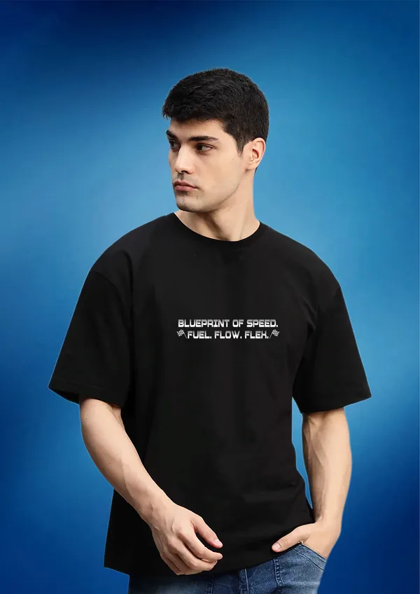 Black_Track_Phantom Cotton_Oversize_T-Shirt_For_Unisex