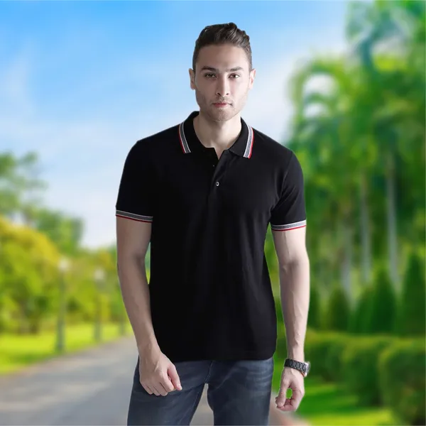 Black_Wild_Star_Cotton_Premium_&_Elegant_Polo_T-Shirt_For_Unisex