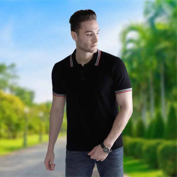 Black_Wild_Star_Cotton_Premium_&_Elegant_Polo_T-Shirt_For_Unisex