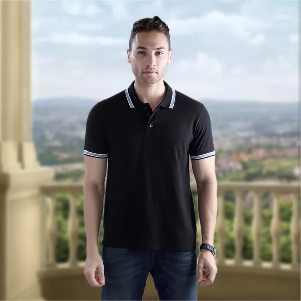 Black_Wild_Star_Cotton_Premium_&_Elegant_Polo_T-Shirt_For_Unisex