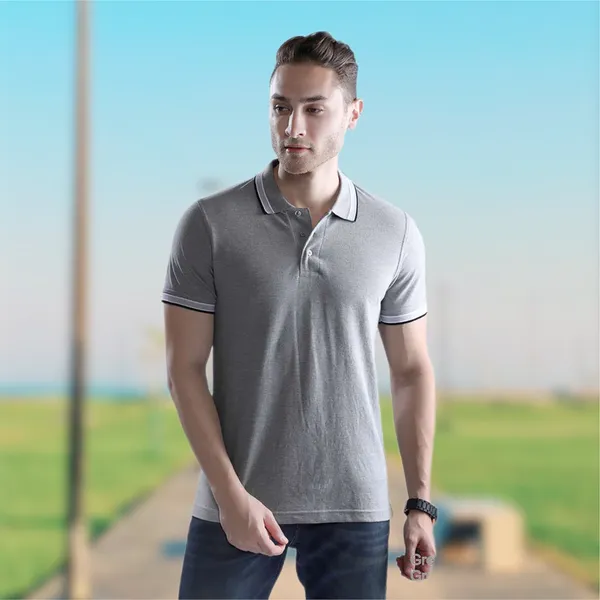 Grey_Wild_Star_Cotton_Premium_&_Elegant_Polo_T-Shirt_For_Unisex