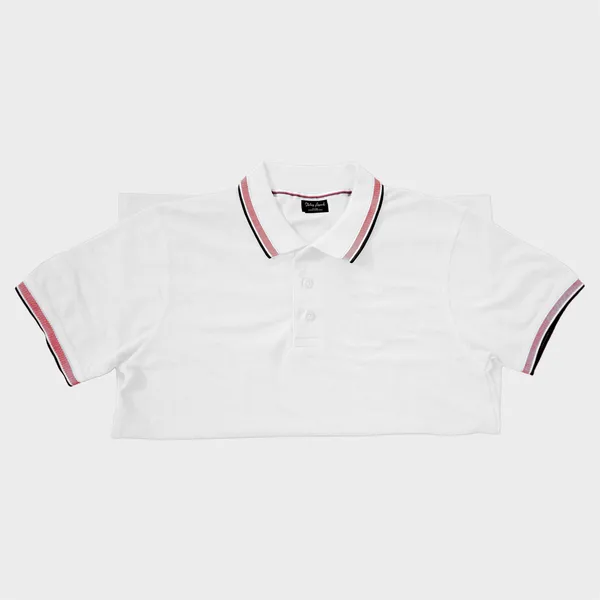 White_Wild_Star_Cotton_Premium_&_Elegant_Polo_T-Shirt_For_Unisex