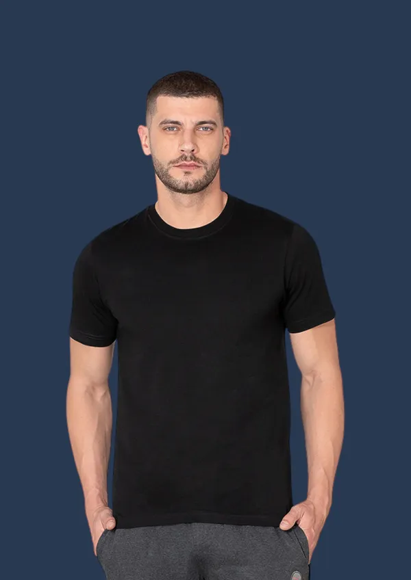 Black_Essentials_Cotton_Premium_&_Elegant_Regular_T-Shirt_For_Unisex