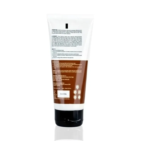 WELLNESS_Radiant_Glow_Deep_Cleansing_Coffee_Face_Scrub_With_Apricot_And_Haldi_Extract_(100_Ml)