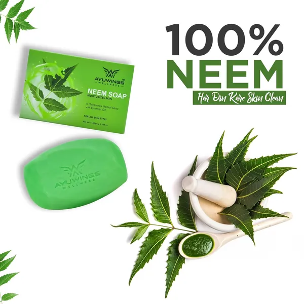 _Neem_Soap,_Handmade_Herbal_Soap,_100gm,_For_All_Skin_Types_(Pack_Of_5)
