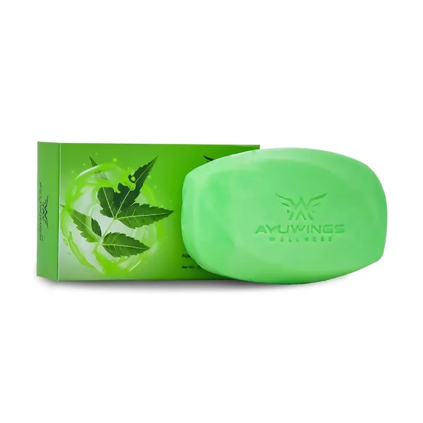 _Neem_Soap,_Handmade_Herbal_Soap,_100gm,_For_All_Skin_Types_(Pack_Of_5)
