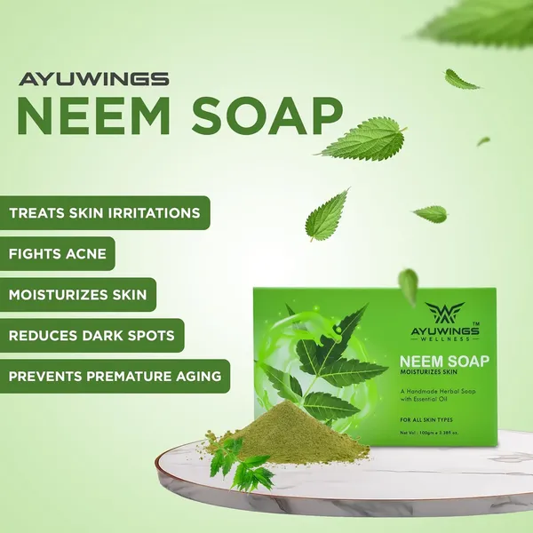 _Neem_Soap,_Handmade_Herbal_Soap,_100gm,_For_All_Skin_Types_(Pack_Of_5)