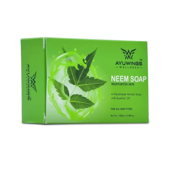 _Neem_Soap,_Handmade_Herbal_Soap,_100gm,_For_All_Skin_Types_(Pack_Of_5)