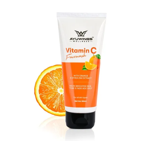 WELLNESS_Radiant_Glow_Nourishing_And_Detoxifying_Antioxidant-Rich_Vitamin_C_Face_Wash_With_Orange_And_Spirulina_Extract_(100ML_Each)