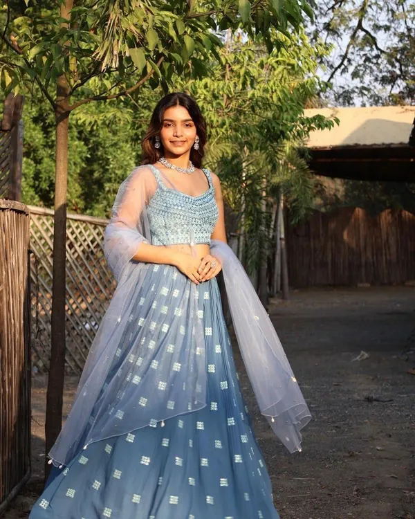 Blue_Georgette_Fabric_Semi-Stitched_Lehenga_Choli_With_Duptta_Set_For_Women