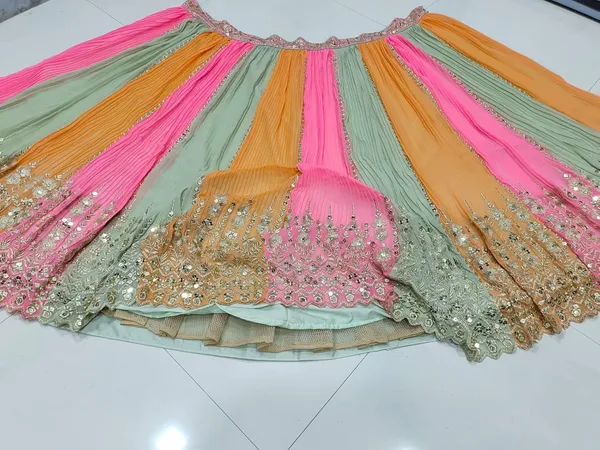 Multicolor_Crush_Georgette_Readymade_Semi-Stitched_Lehenga_Choli_With_Dupatta_Set_For_Women