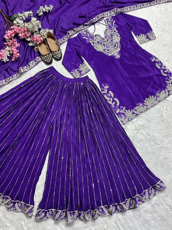 Purple_Kurta_Set_For_Women