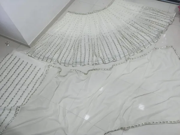 Off_White_Faux_Georgette_Semi-Stitched_Lehenga_Choli_With_Dupatta_Set_For_Women