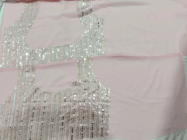 Light_Pink_Faux_Georgette_Bridal_Semi-Stitched_Lehenga_Choli_With_Dupatta_Set_For_Women