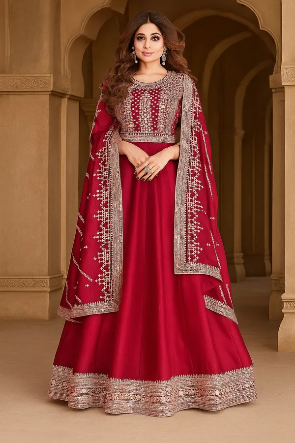 Pink_Anarkali_Gown_With_Heavy_Embroidery_and_Dupatta_Set_For_Women_|_Sizes_Upto_3XL