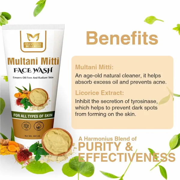 Multani_Mitti_Face_Wash_With_Kesar_Extract_Turmeric_Extract_Suitable_For_All_Skin_100_Ml_Pack_Of_2
