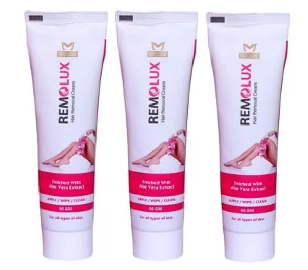 Remolux_Aloe_Vera_Hair_Removal_Cream_60G_Pack_Of_3