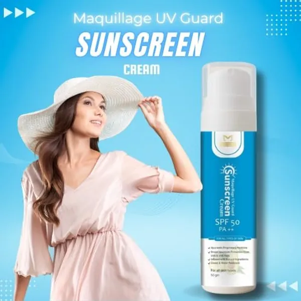 Sunscreen_Cream_Spf_50_Pa_Ultra_Lightweight_Non_Greasy_No_White_Cast_For_All_Skin_Types_50G
