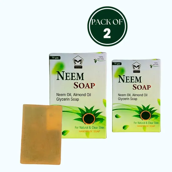 Neem_Soap_75_Gm_With_Neem_Oil_Almond_Oil_Glycerin_For_Clear_Glowing_Skin_Pack_Of_2