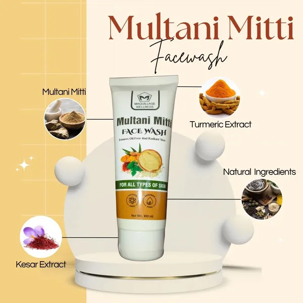 Multani_Mitti_Face_Wash_With_Kesar_Turmeric_Extracts_100_Ml_Suitable_For_All_Skin_Types