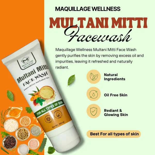 Multani_Mitti_Face_Wash_With_Kesar_Turmeric_Extracts_200Ml_Suitable_For_All_Skin_Types_Pack_Of_2