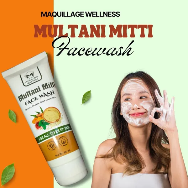 Multani_Mitti_Face_Wash_With_Kesar_Turmeric_Extracts_200Ml_Suitable_For_All_Skin_Types_Pack_Of_2