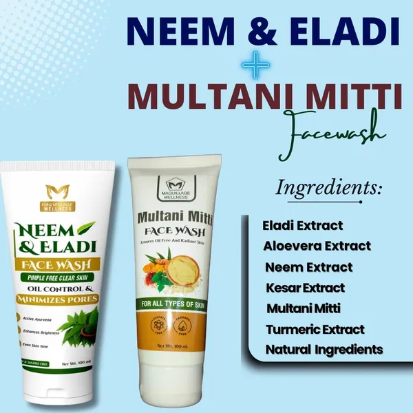 Multani_Mitti_Neem_Eladi_Ayurvedic_Face_Wash_Oil_Control_Acne_Care_100_Ml_Pack_Of_2