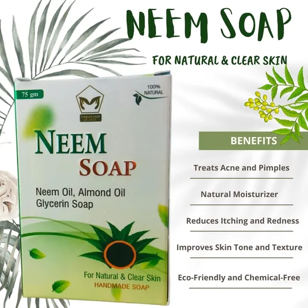 Neem_Soap_With_Neem_Oil_Almond_Oil_Glycerin_For_Clear_Glowing_Skin_Pack_Of_6_450_Gm_Each