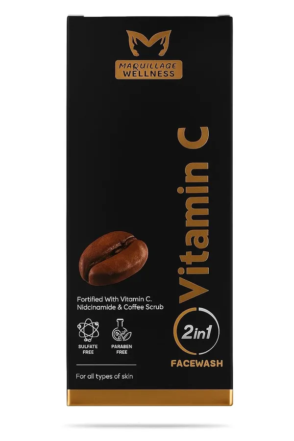 2_In_1_Vitamin_C_Face_Wash_With_Niacinamide_And_Coffee_Scrub_Black_And_Gold_100Ml_For_All_Skin_Types_Brightening_And_Hydrating