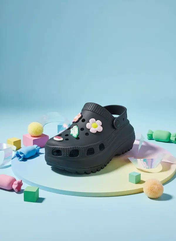 Black_Ethylene_Vinyl_Acetate_Clogs_For_Women