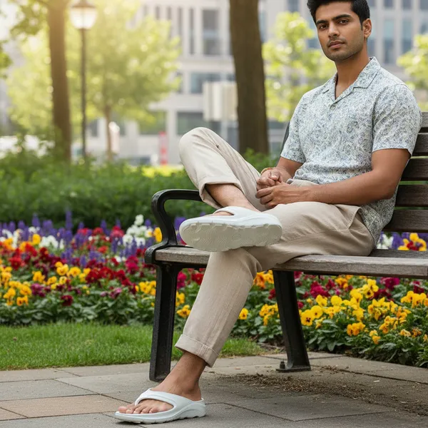 White_Color_Men???s_V_Slippers_Unmatched_Comfort_Durability_and_Effortless_Style