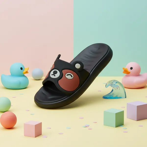 Black_Ethylene_Vinyl_Acetate_Slides_For_Women