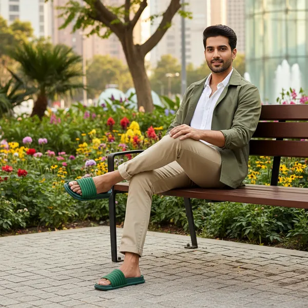 Olive_Ethylene_Vinyl_Acetate_Slides_For_Men